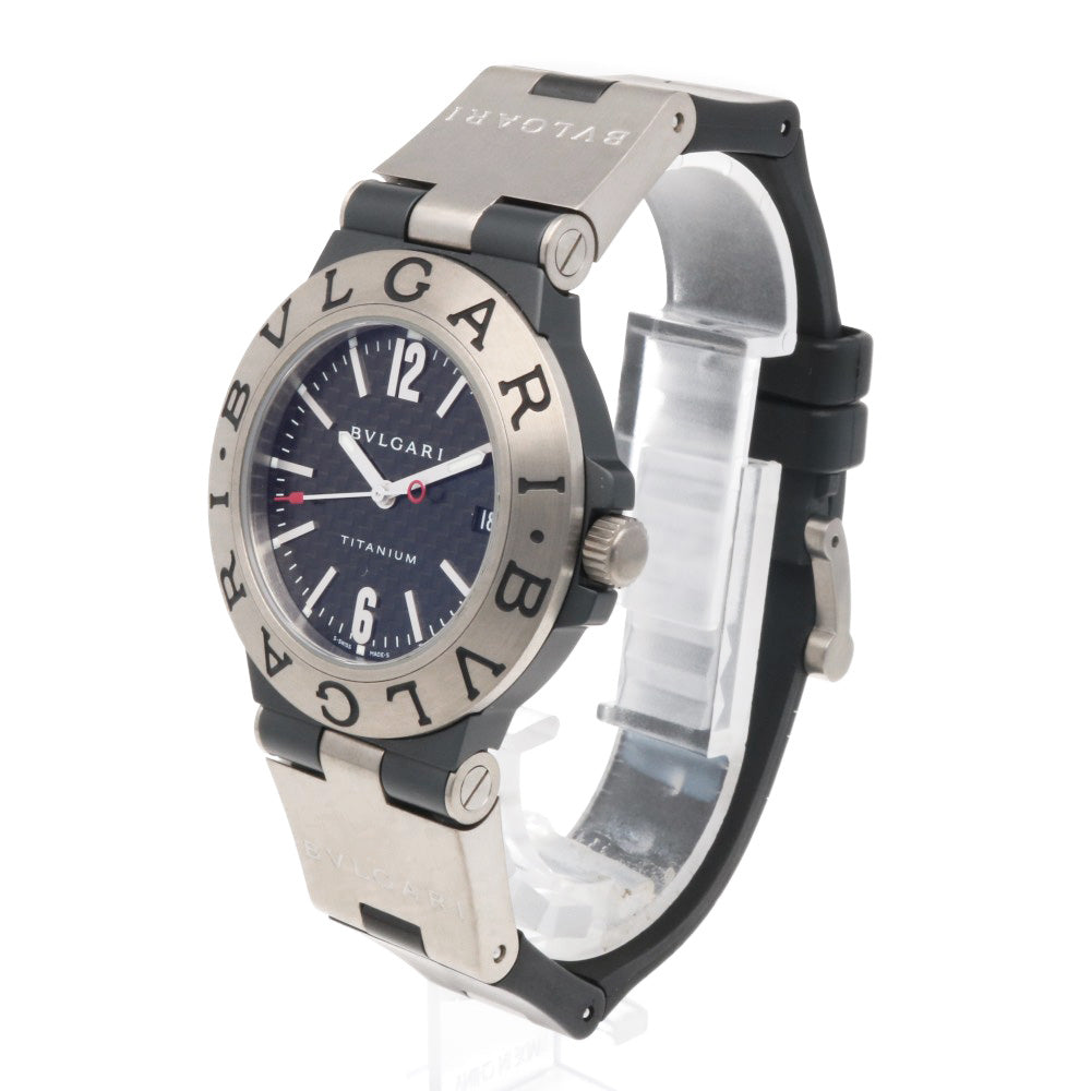 BVLGARI ブルガリ ディアゴノ チタニウム 腕時計 チタン TI38TR 自動