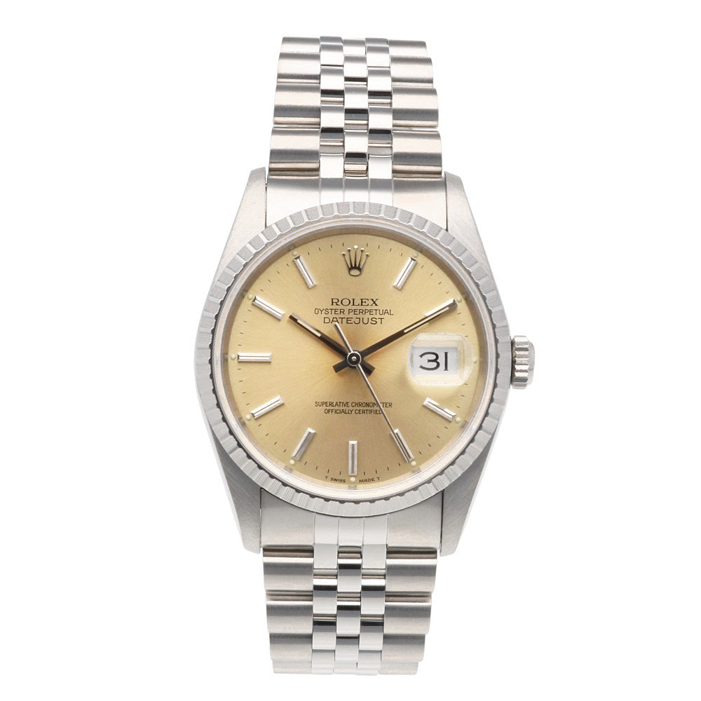 ROLEX ロレックス デイトジャスト 腕時計 ステンレススチール 15220