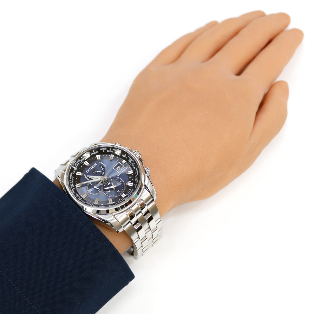 CITIZEN ATTESA Wristwatch Stainless Steel H820-S092035 Men's Used