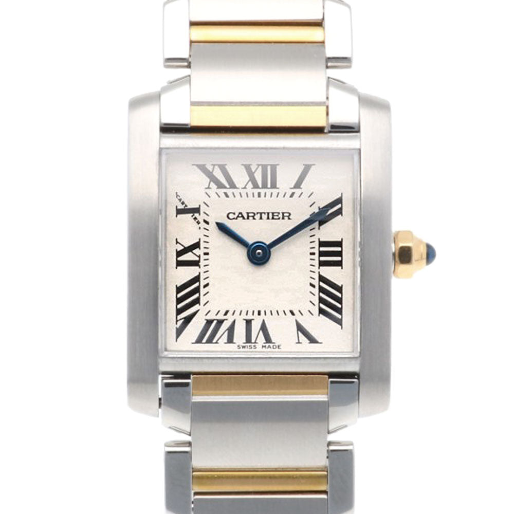 Cartier カルティエ タンクフランセーズ 腕時計 コマ SM CARTIER カルティエ タンクフランセーズ SM 腕時計 ステンレススチール