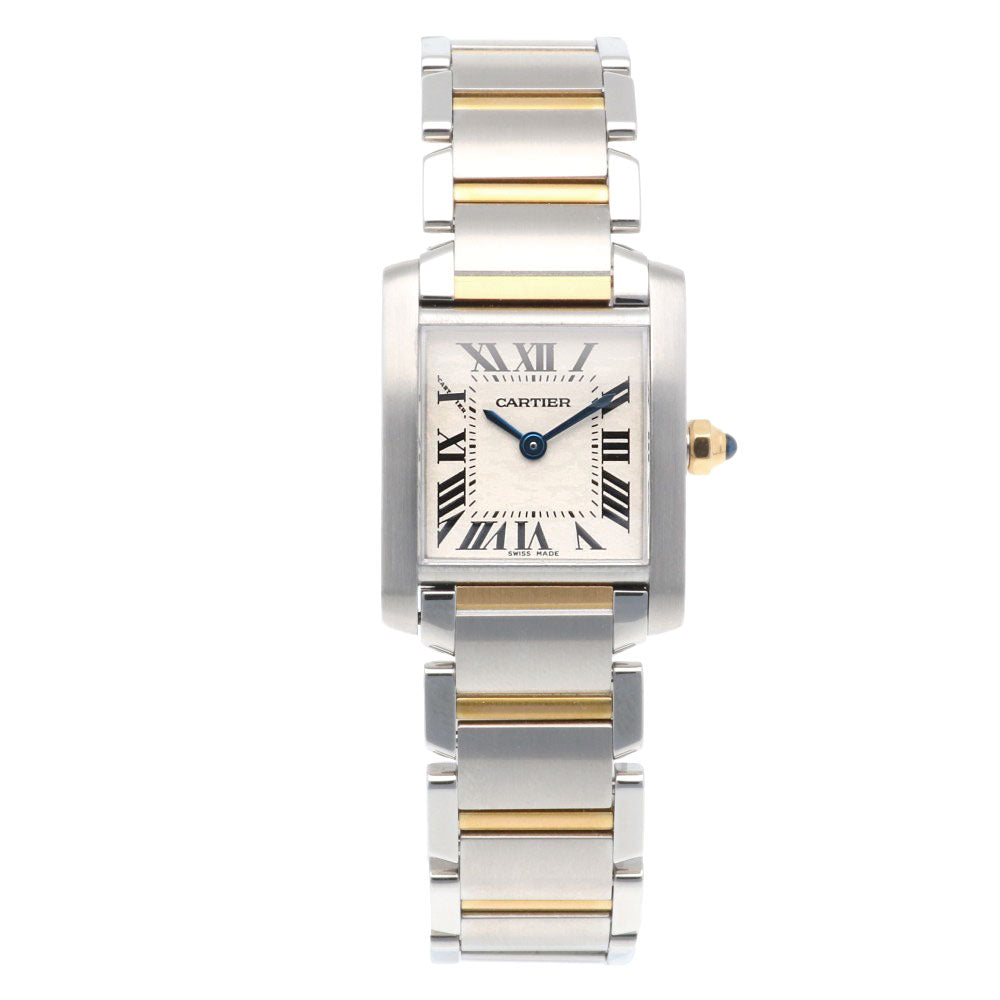 CARTIER カルティエ タンクフランセーズ SM 腕時計 ステンレススチール