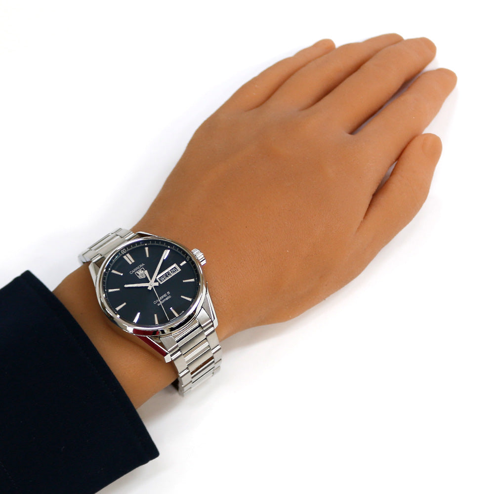 タグホイヤー TAG HEUER カレラ デイデイト 腕時計 ステンレススチール 