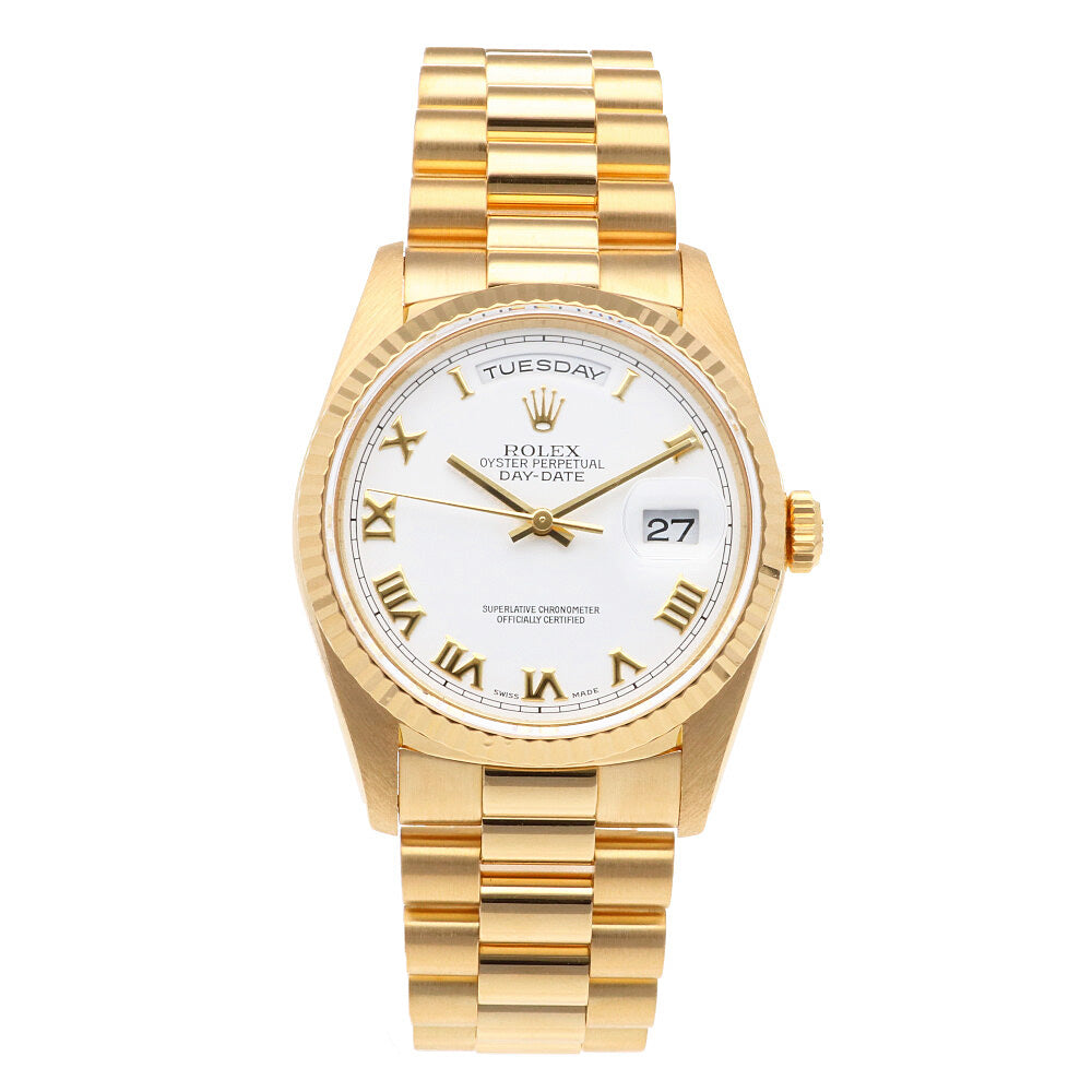 ロレックス ROLEX デイデイト 腕時計 18金 K18イエローゴールド 18238