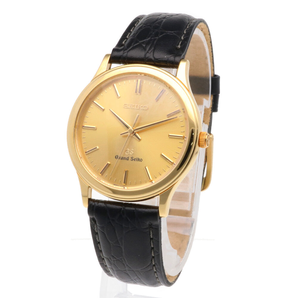 セイコー SEIKO 腕時計 18金 K18イエローゴールド 9581-7010 メンズ