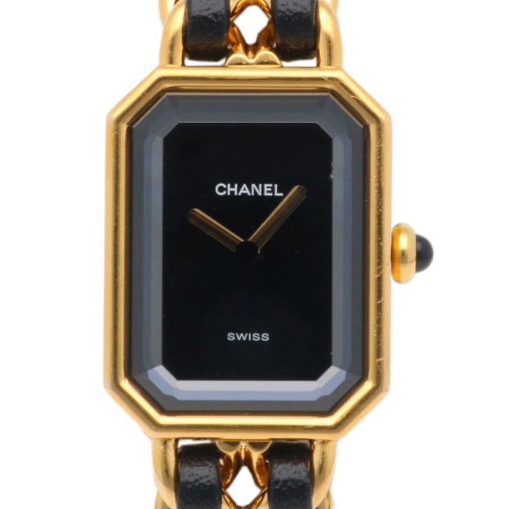 CHANEL シャネル プルミエール M 腕時計 GP H0001 クオーツ レディース