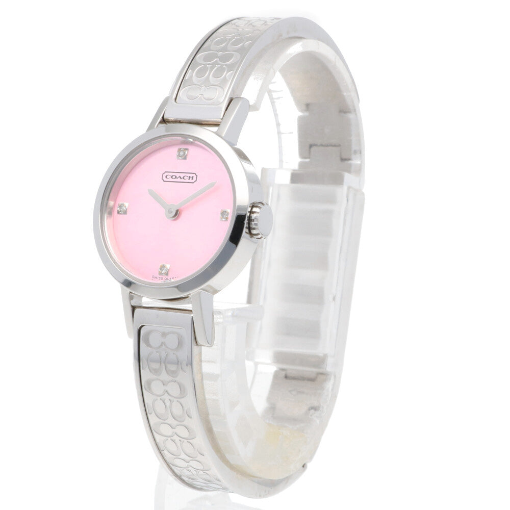 【美品】COACH 腕時計 COACH コーチ 0277 ステューディオ D4P クオーツ レディース時計
