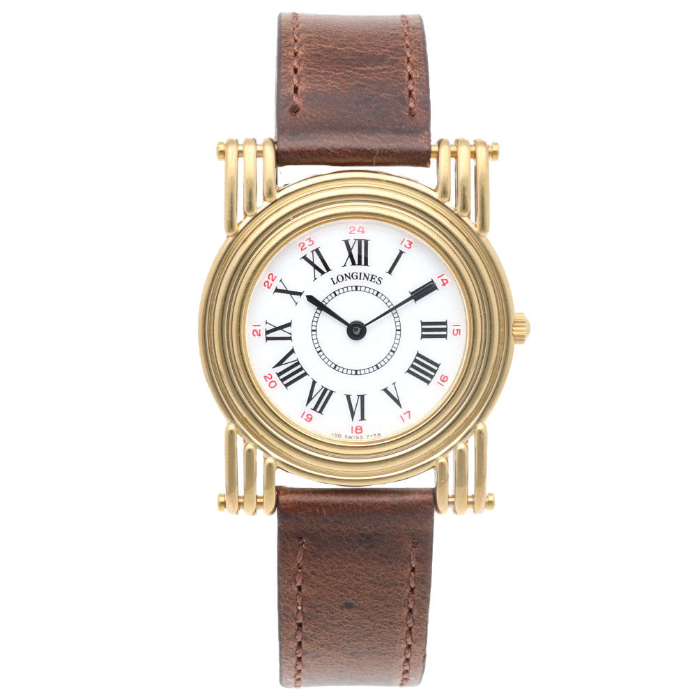 LONGINES 時計セット LONGINES Longines Watch GP 7173 Quartz Men's 1-Year Warranty Used