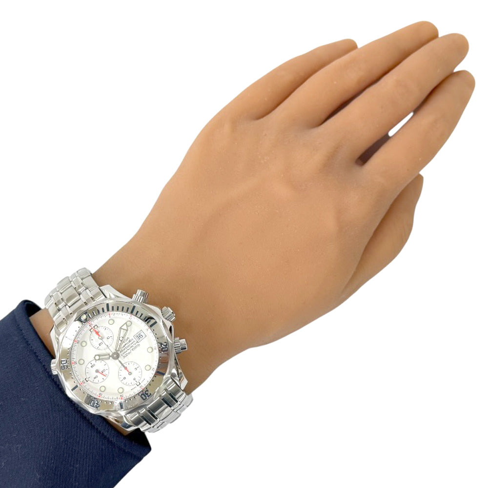 OMEGA オメガ シーマスター クロノグラフ 腕時計 ステンレススチール
