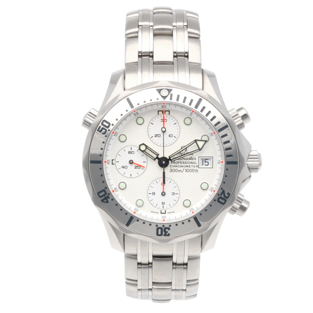 OMEGA オメガ シーマスター クロノグラフ 腕時計 ステンレススチール