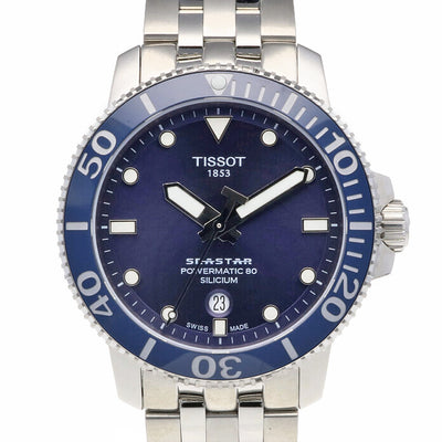TISSOT 自動巻き時計 ステンレススチール シースター 1000 40mm コレクション 自動巻きタイムピースが登場