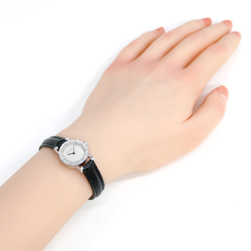 Tiffany & Co. Atlas Watch, Silver 925, S0640, Women's, Used, 1