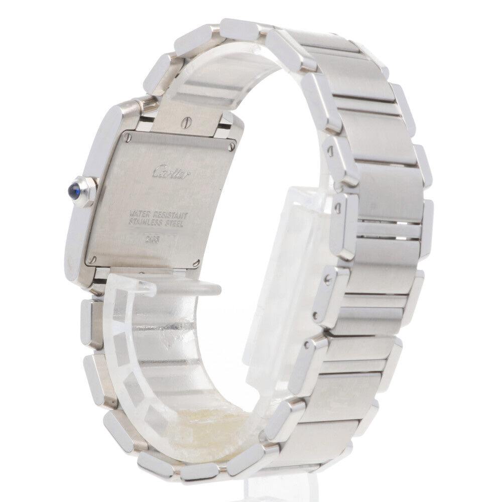 CARTIER カルティエ タンクフランセーズ MM 腕時計 ステンレススチール