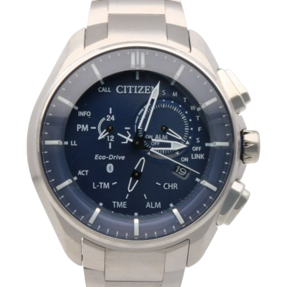 CITIZEN シチズン エコドライブ 腕時計 チタン GN-4W-S　W770MV-01 ソーラー メンズ 1年保証 中古