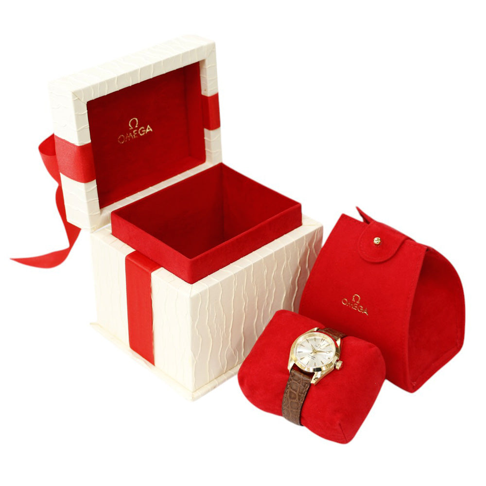 (ё)さま＊オーダー品になります OMEGA オメガ シーマスター アクアテラ 腕時計 18金 K18イエロー