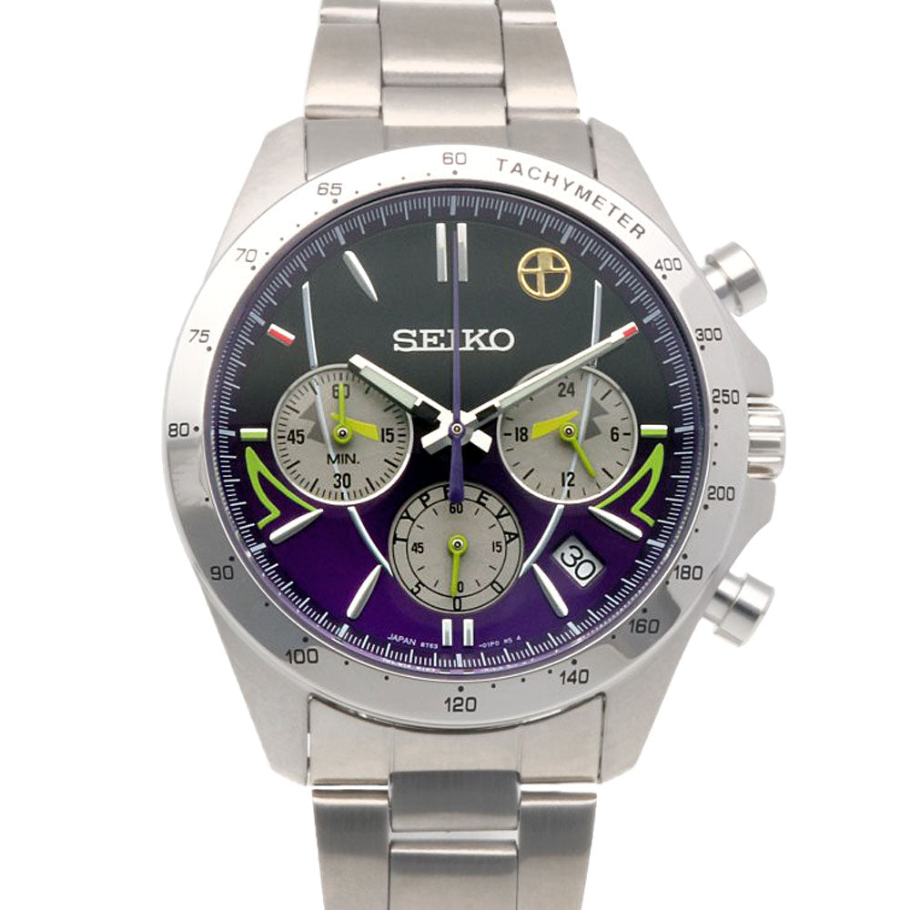 SEIKO 500 TYPE EVA Watch Stainless Steel 8T63-01P0 Quartz Men's 1