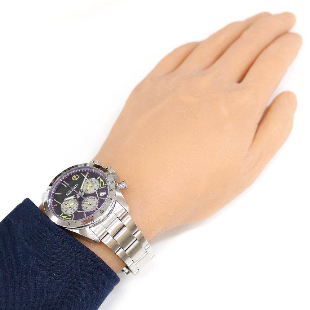 SEIKO 500 TYPE EVA Watch Stainless Steel 8T63-01P0 Quartz Men