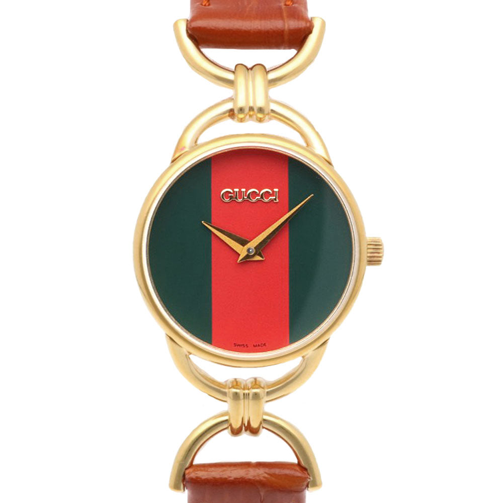 GUCCI Gucci watch GP 6000.2.L quartz ladies 1 year warranty used