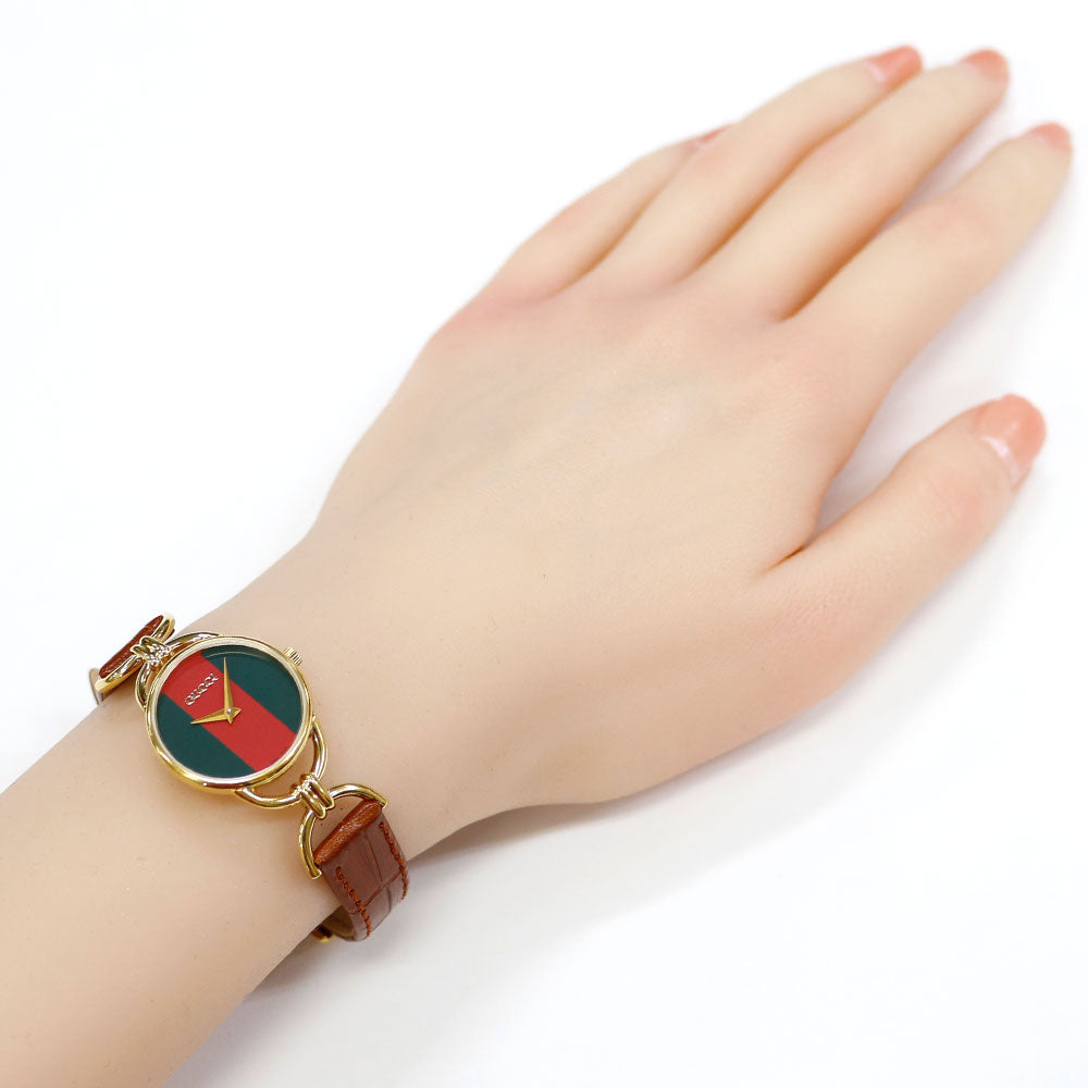 GUCCI グッチ 腕時計 GP 6000.2.L クオーツ レディース 1年保証 中古
