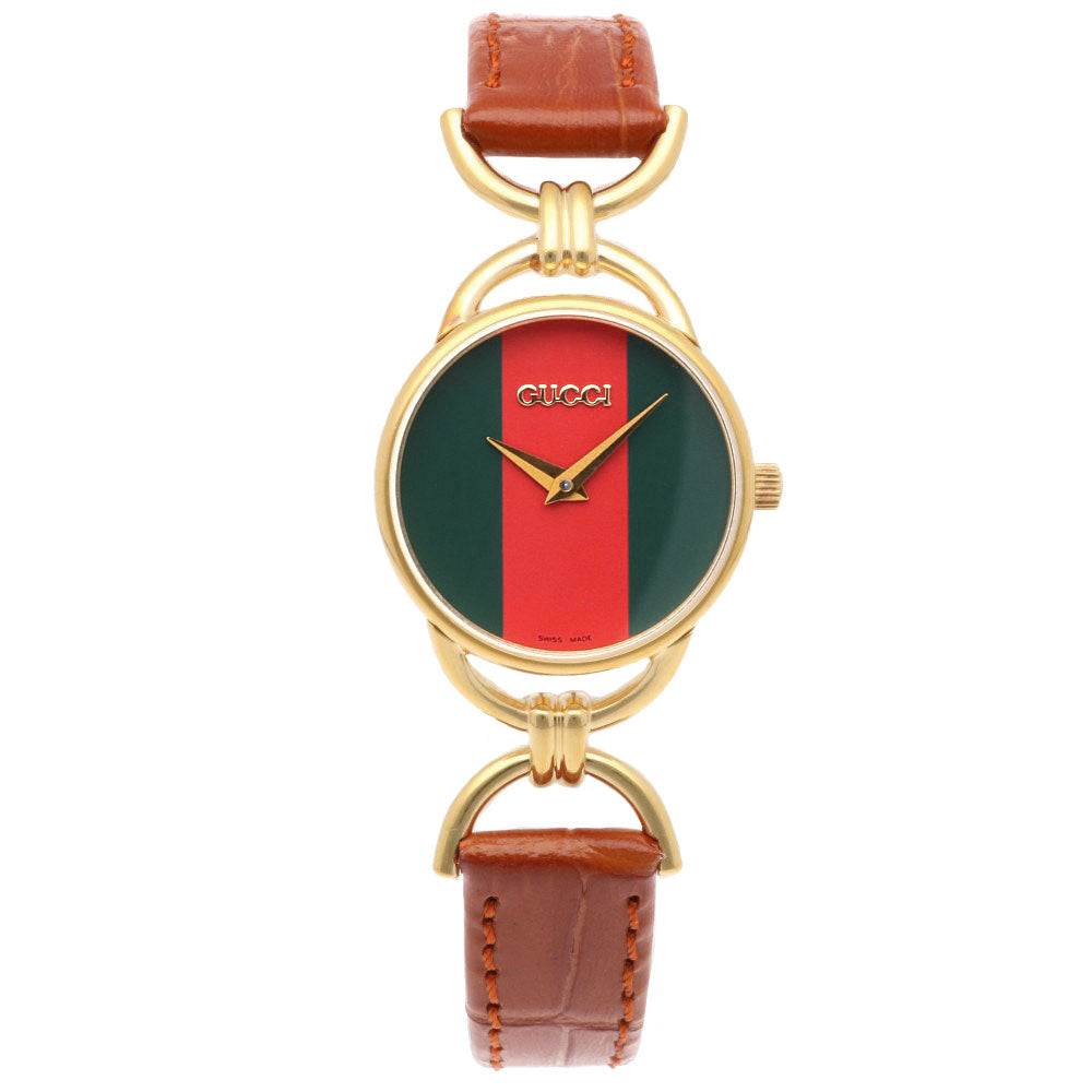 GUCCI Gucci watch GP 6000.2.L quartz ladies 1 year warranty used