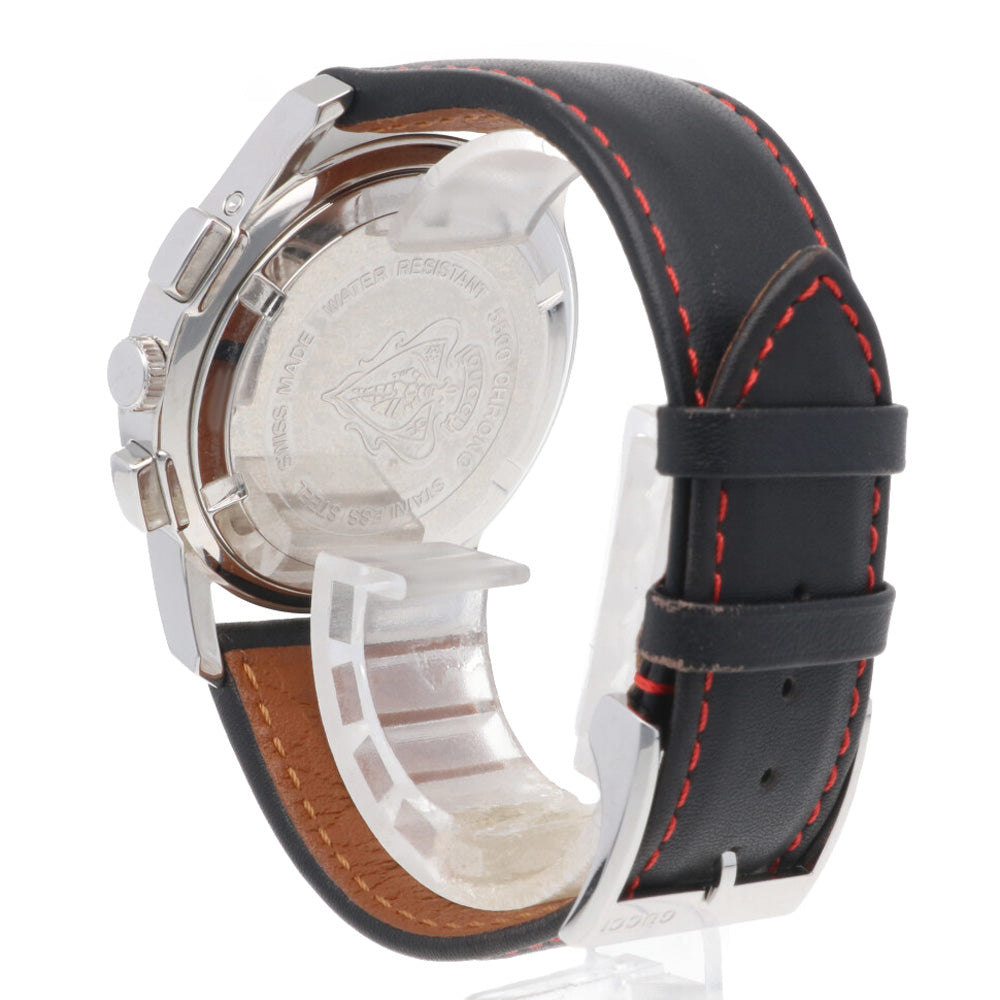 GUCCI Chronograph Watch Stainless Steel 5500 Men's Used – 【公式