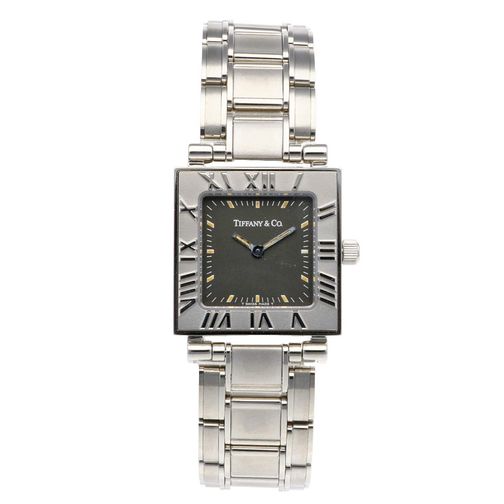 TIFFANY&Co. ティファニー アトラス スクエア 腕時計 ステンレス
