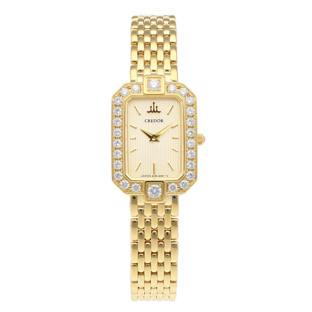 CREDOR SEIKO クレドール セイコー 腕時計 18金 K18イエローゴールド