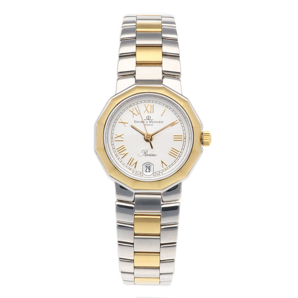 Baume & Mercier Riviera Watch Stainless Steel 5231 Quartz