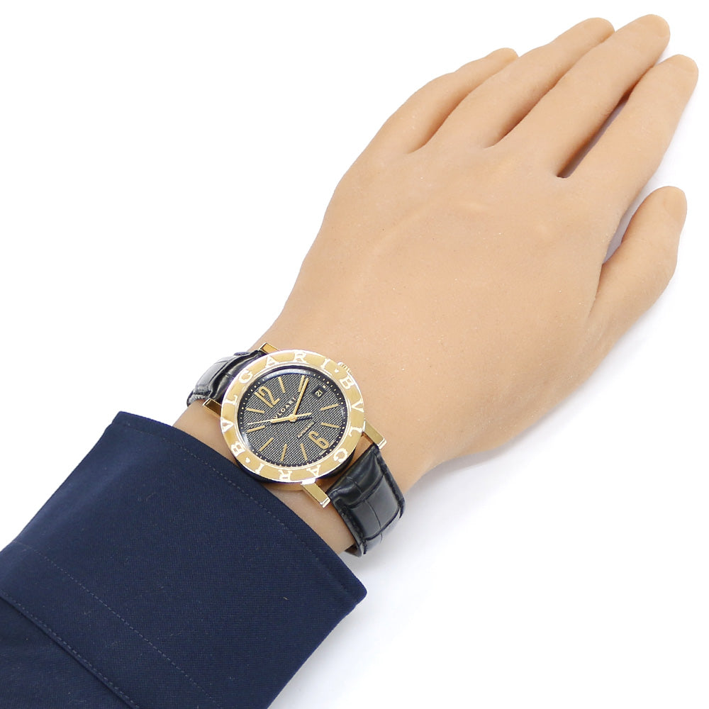 BVLGARI ブルガリ ブルガリブルガリ 腕時計 18金 K18イエローゴールド