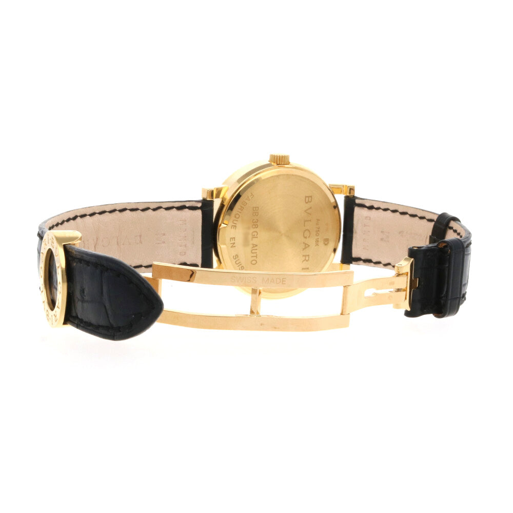 BVLGARI ブルガリ ブルガリブルガリ 腕時計 18金 K18イエローゴールド