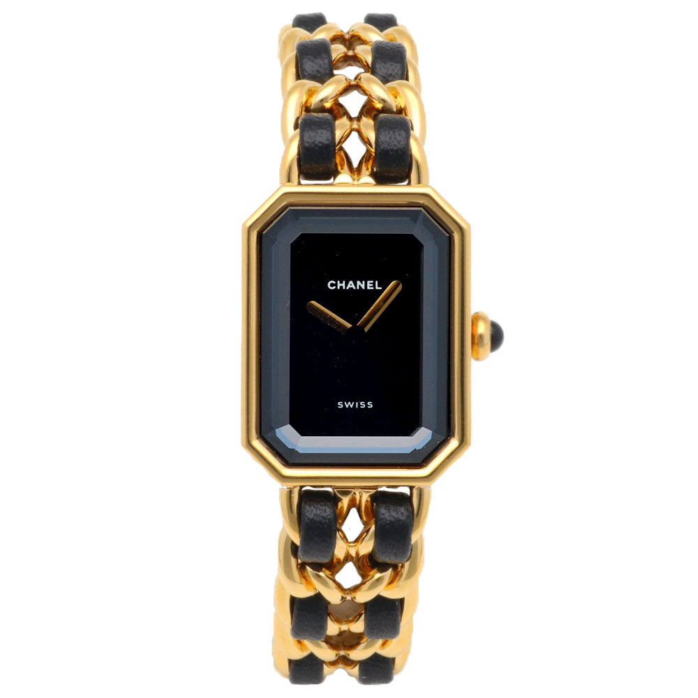 CHANEL シャネル プルミエール M 腕時計 GP H0001 クオーツ レディース