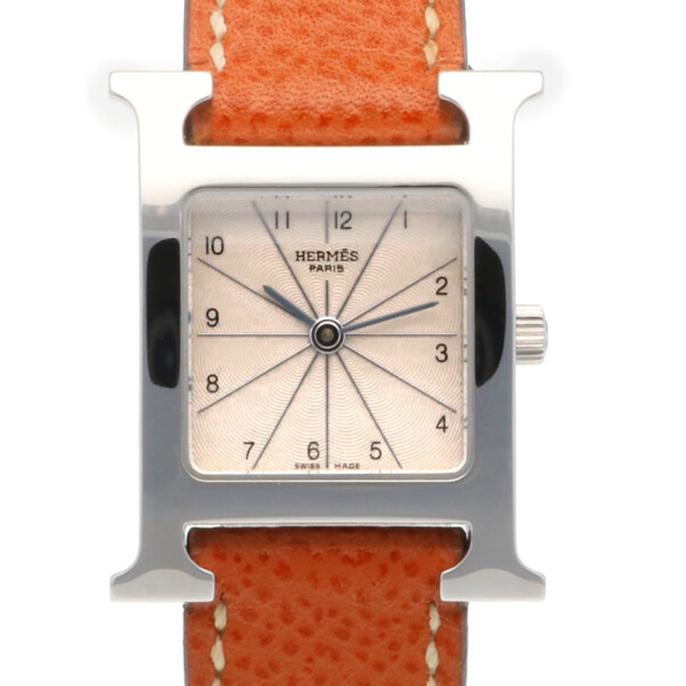 HERMES エルメス Hウォッチ 腕時計 ステンレススチール HH1.201