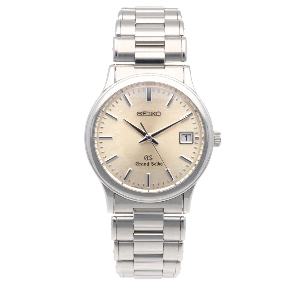 グランドセイコー9587-7010.外径34mm グランドセイコー SBGS007 9587-7010 クオ－ツ OH済 1990年代