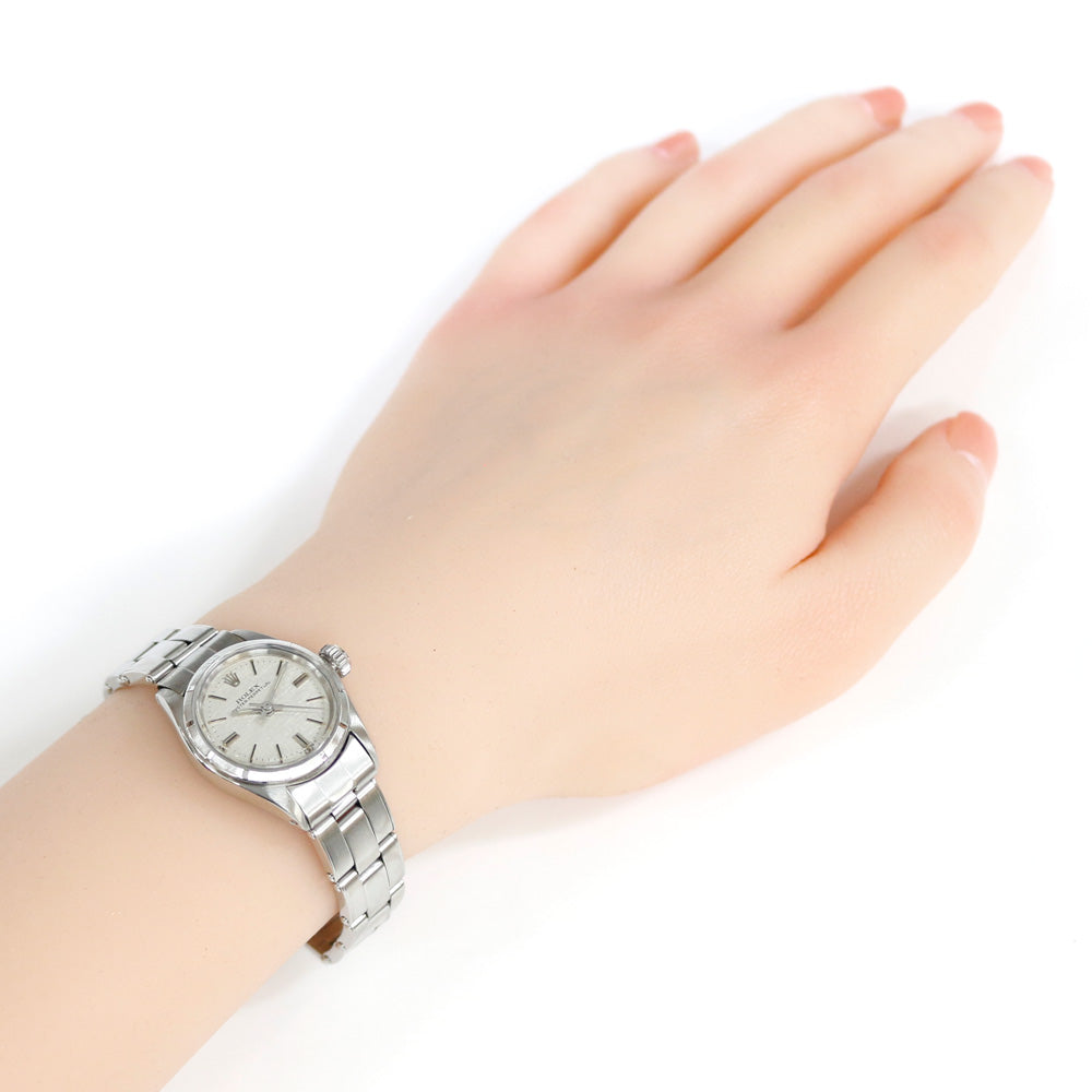 ロレックス ROLEX オイスタ－パ－ペチュアル 腕時計 レディース【中古】 ROLEX】ロレックス『オイスター パーペチュアルデイト』6519 286****番