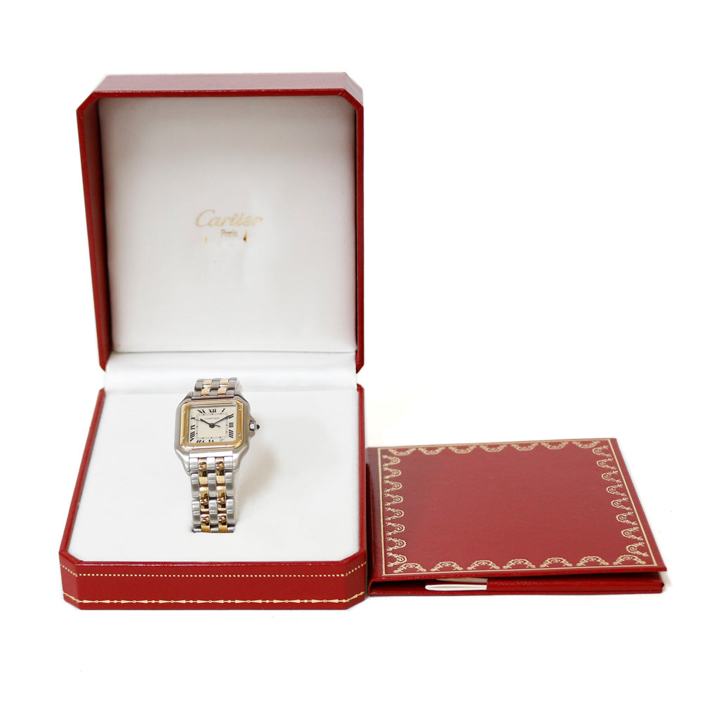 カルティエ パンテールLM  腕時計 時計 ステンレススチール クオーツ ユニセックス 1年保証 CARTIER  中古 Cartier（カルティエ） パンテール SM 腕時計 時計 ステンレススチール