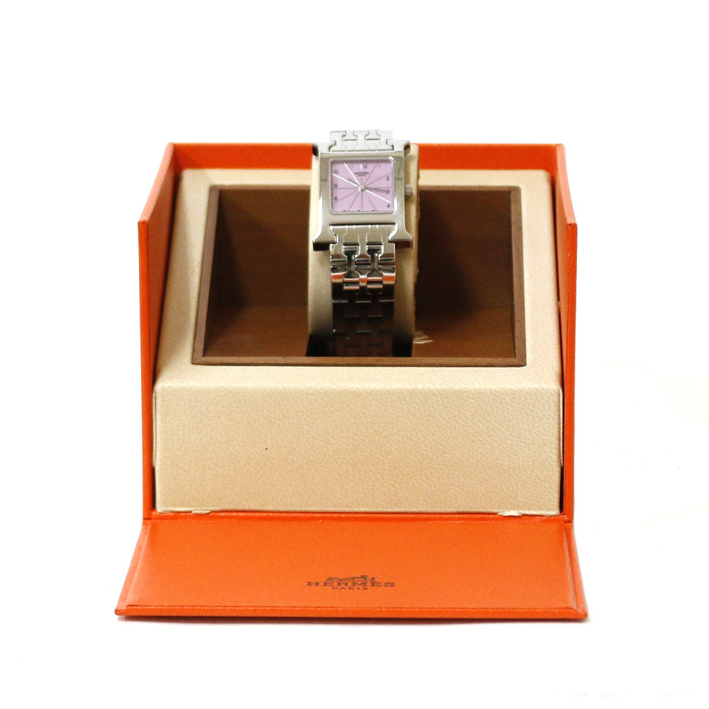 エルメス HERMES Hウォッチ 腕時計 時計 ステンレススチール HH1