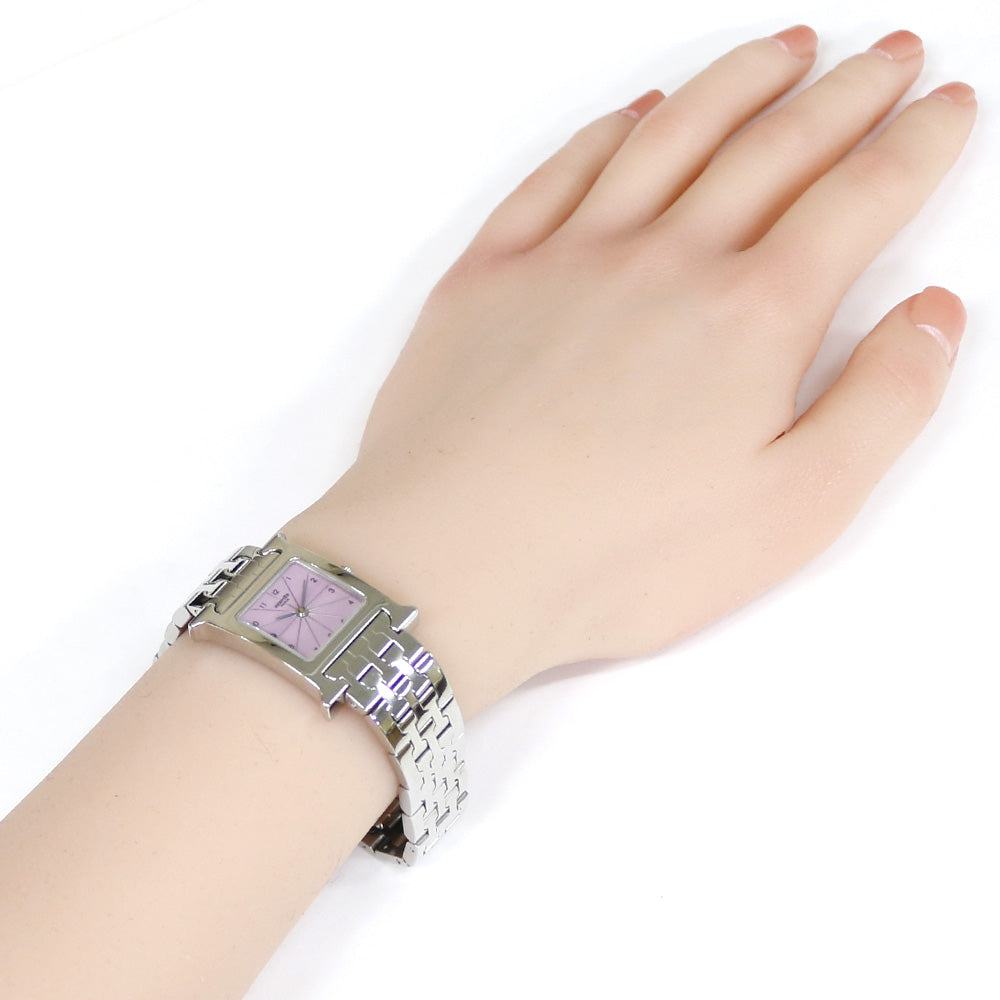 エルメス HERMES Hウォッチ 腕時計 時計 ステンレススチール HH1