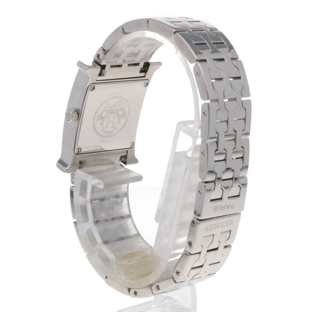 エルメス HERMES タンデム ホワイトシェル ステンレススチール 腕時計 エルメス HERMES タンデム ホワイトシェル ステンレススチール