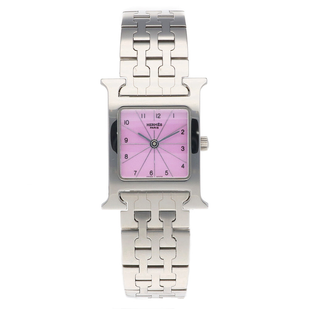 エルメス HERMES Hウォッチ 腕時計 時計 ステンレススチール HH1