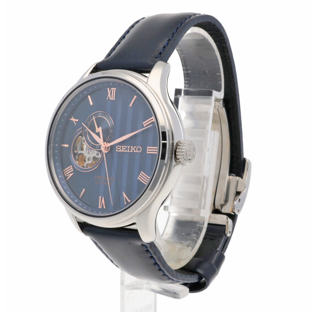 Seiko Presage Watch Stainless Steel 4R39A Men's Used