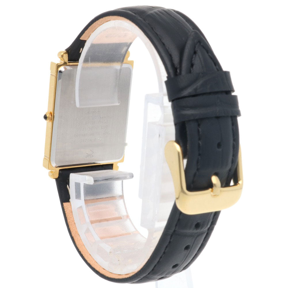 SEIKO セイコー ドルチェ 腕時計 K14イエローゴールド 7741-5070