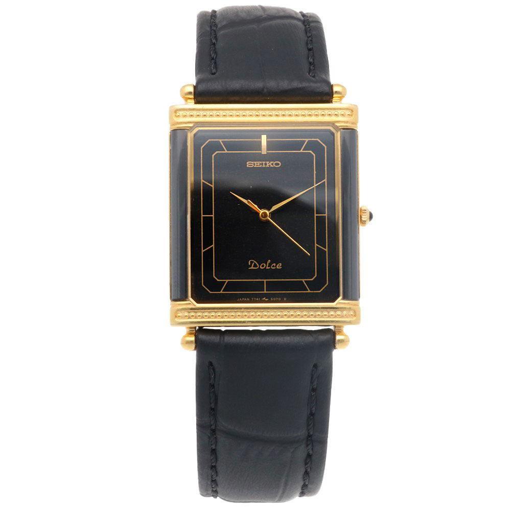 SEIKO セイコー ドルチェ 腕時計 K14イエローゴールド 7741-5070