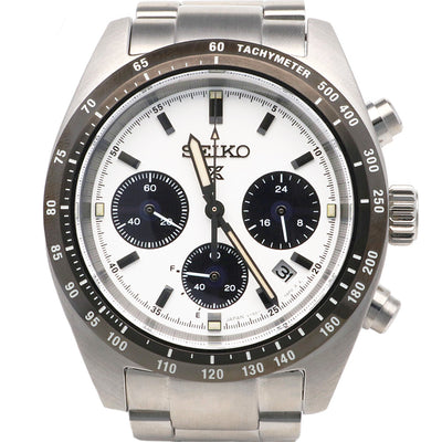SEIKO プロスペックス SPEEDTIMER SBDL085 未使用 Amazon.com: SEIKO SBDL085 [PROSPEX SPEEDTIMER Solar