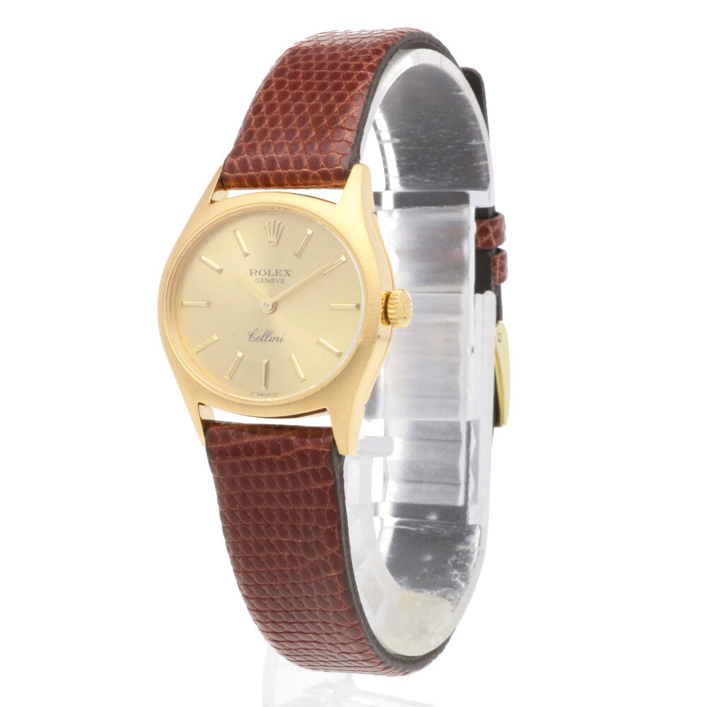 ROLEX ロレックス チェリーニ 腕時計 18金 K18イエローゴールド