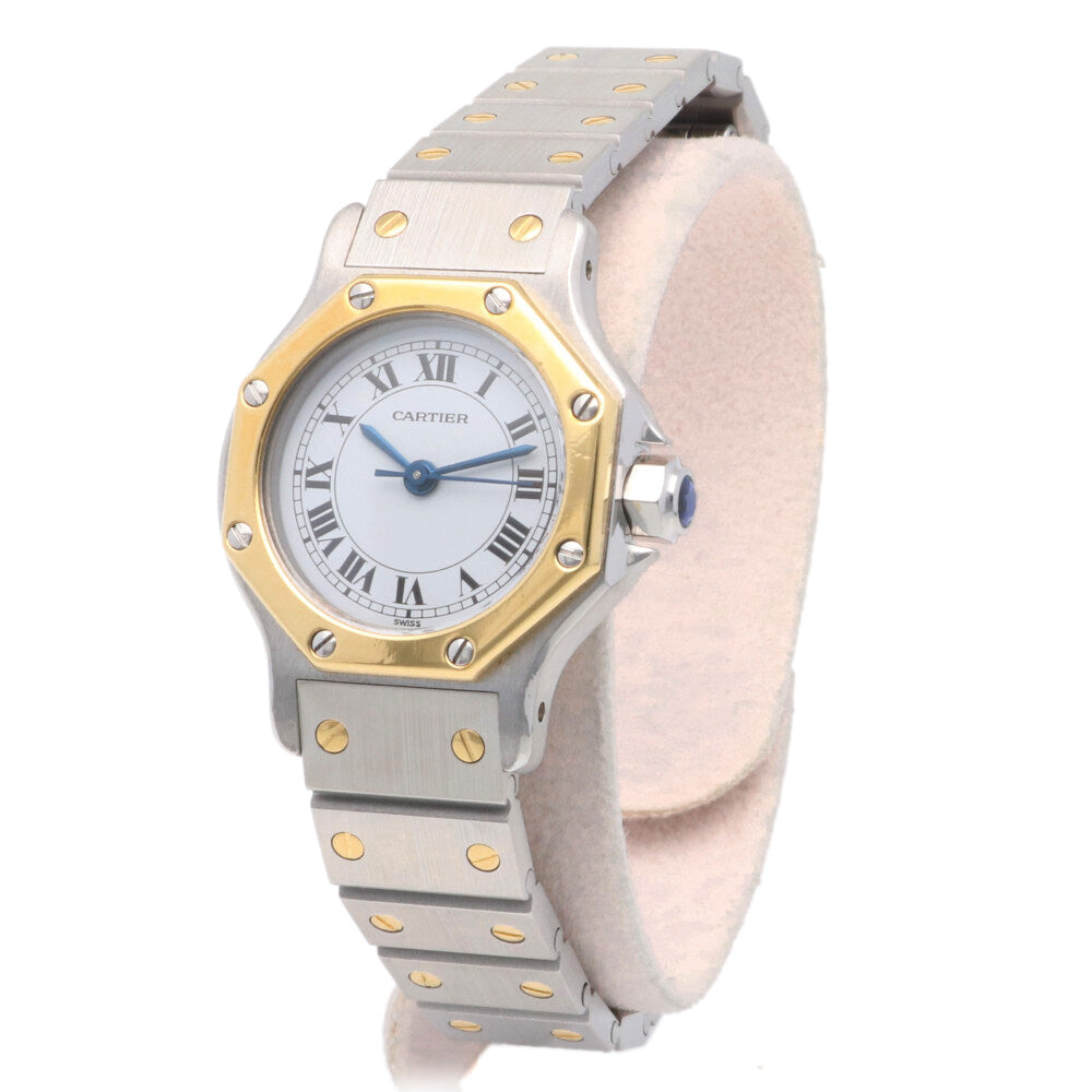 CARTIER カルティエ サントス オクタゴン 腕時計 ステンレススチール  