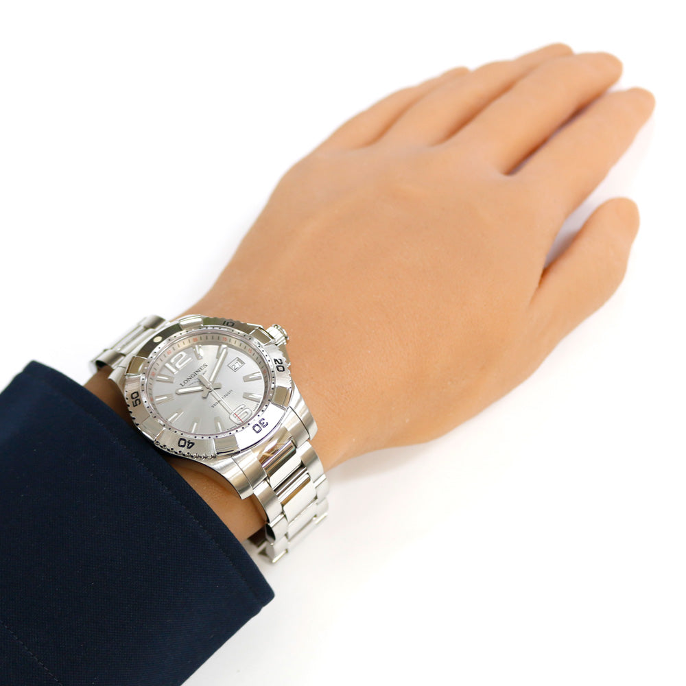 ロンジン LONGINES ハイドロ コンクエスト 腕時計 ステンレススチール