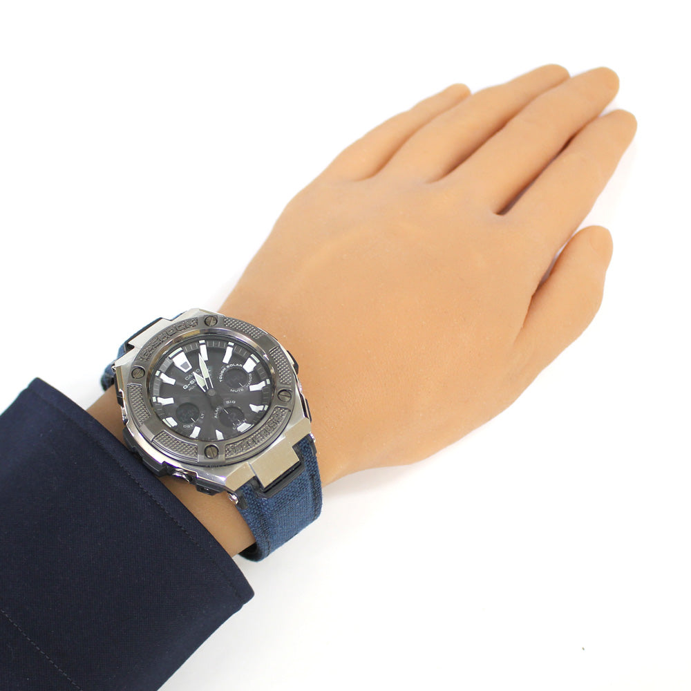 ジーショック G-SHOCK ソーラー 腕時計 ステンレススチール GST