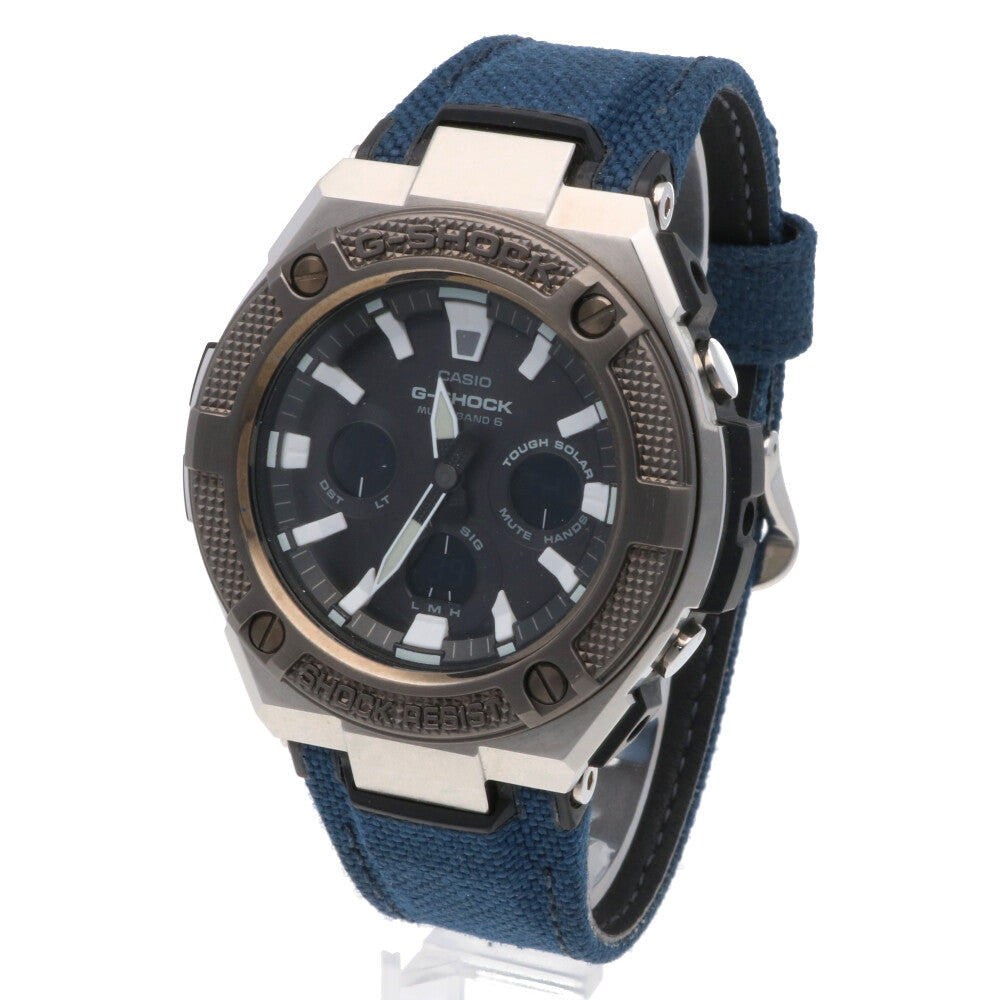 ジーショック G-SHOCK ソーラー 腕時計 ステンレススチール GST