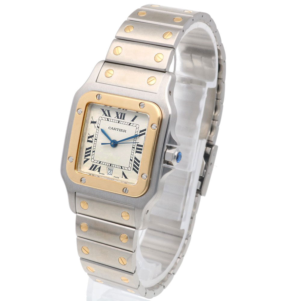 CARTIER カルティエ サントスガルベ LM 腕時計 ステンレススチール  