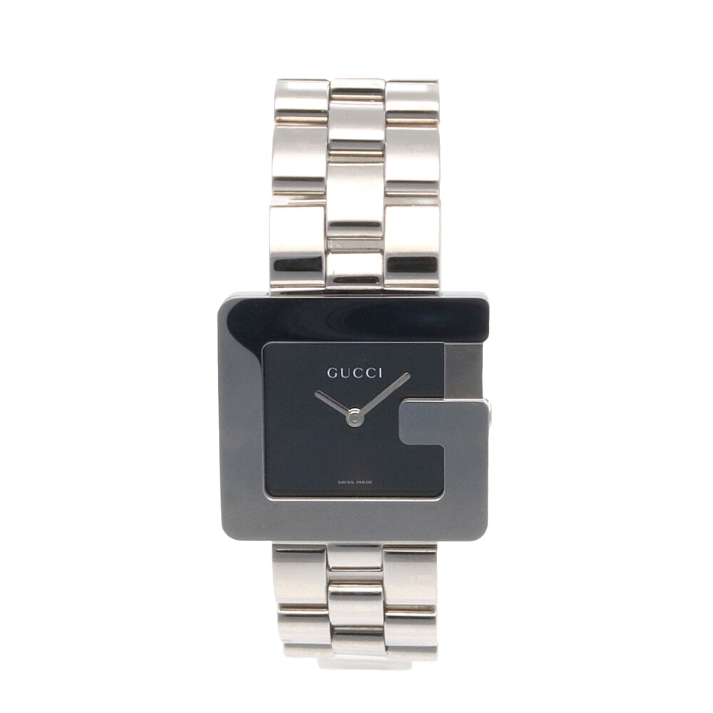 ジャンク品　GUCCI ステンレススチール スクエア時計 GUCCI】グッチ Gスクエア 腕時計 3600M ステンレススチール