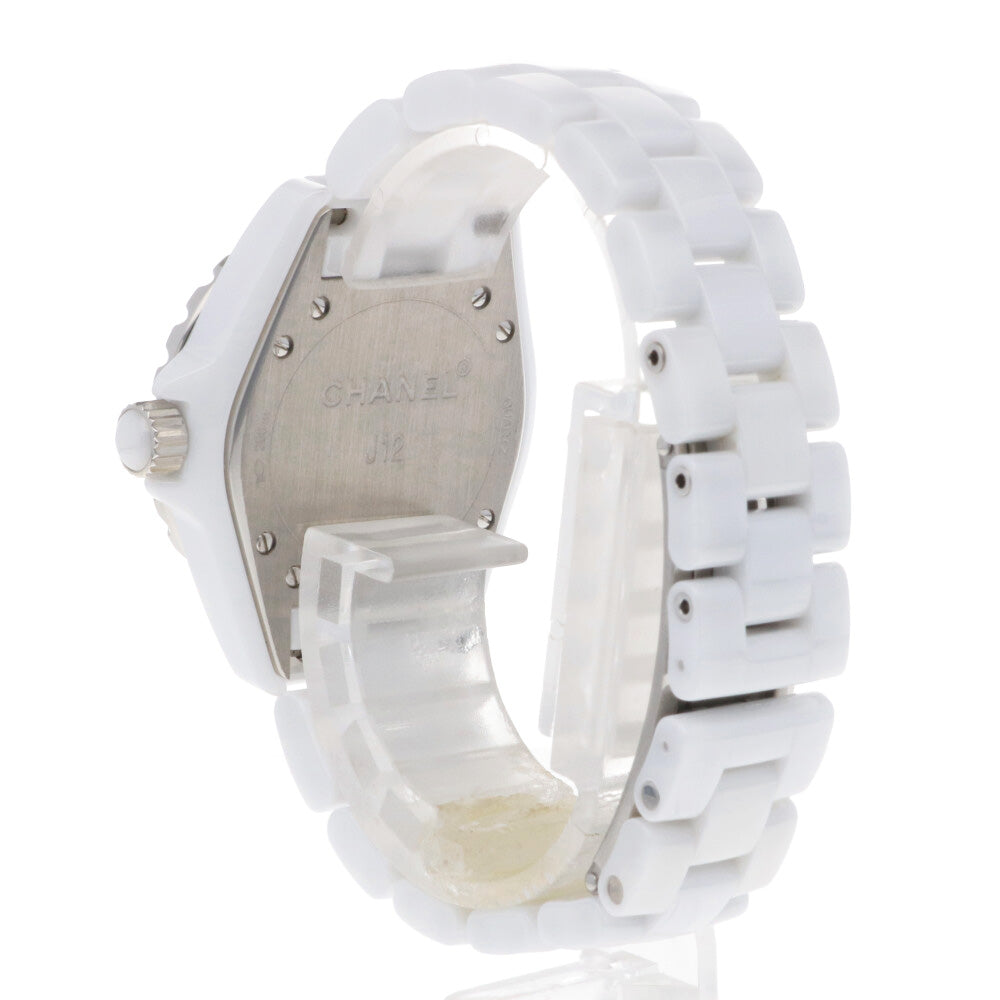 CHANEL シャネル J12 腕時計 ホワイトセラミック H1628 クオーツ